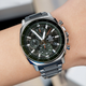 Мужские часы Casio Edifice EFV-600D-3C зеленые 100 м - изображение 3