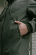 Куртка чоловіча SoftShell легка, хакі, водонепроникна легка куртка з матеріалу софтшел для осені XL - зображення 7