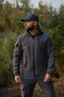 Мужской костюм из материала Softshell Intruder серый, водостойкий костюм софтшел осенний, подкладка полиэстер M - изображение 6