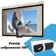 Портативний проектор XPRO PANOPLUS 3XL 2 021 з WiFi функцією Screen Mirroring (4000 lumen) для будинку, офісу, та проведення презентацій - зображення 4