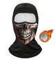 Зимова тактична балаклава з принтом «Skull Flare» — Максимальне тепло та стиль. Зимовій підшоломник - зображення 1