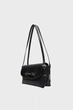 Жіноча чорна сумка LEFIA FLAP Guess OS HWBG9644190 - изображение 3