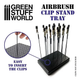 Тримач для зажимів Green Stuff World Airbrush Clip Stand Tray 10x15cm (Під аерограф) - изображение 1