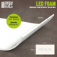 Матеріал для косплею GSW Foam Medium (500mm x 960mm) White - изображение 1