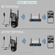 Камера Wi-Fi Три объектива 12MP Трехэкранная IP-камера Icsee XM77 Наружная - изображение 10