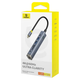 USB-хаб Baseus UltraJoy Series 7-Port HUB AIR Space Grey (Type-C to HDMI4K@60Hz*1+USB3.0*2+PD*1+SD/TF3.0*1+3.5mm*1) (B00052803811-02) - зображення 11