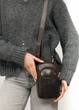 Женская кожаная сумка Sambag Modena для телефона коричневая 19 х 11 х 3 см (96199170) - изображение 2