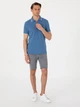 Поло длинное мужское Pierre Cardin G021SZ011-000-2222971(Koyu Mavi) M Голубое (8683858801429) - изображение 3