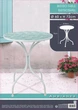 Stolik balkonowy Ambiance 84465 60 x 72 cm Metalowy (8720573453127) - obraz 3