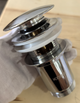 Донный клапан для раковины Koer PW-07-01 1 1/4'' с переливом автоматический СLICK-СLACK (Цвет хром - изображение 8