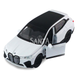 Машинка металл BMW iX БМВ 1:43 белый открывающиеся двери инерция 6*12*4см (250380W) - изображение 7