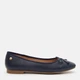 Женские балетки Nine West 101064567 36 23.6 см Синие (8682894882386) - изображение 1