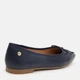 Женские балетки Nine West 101064567 38 24.8 см Синие (8682894882423) - изображение 5