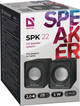 Акустика Defender #1 2.0 SPK 22 2х2,5W USB Black (65503) (6243402) - изображение 3