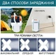 Ліхтар-лампа кемпінгова UKC BL 2030 з акумулятором та сонячною панеллю - зображення 3