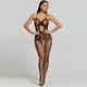 Боді з відкритим доступом в сітку One size чорний (1228) - зображення 1