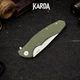 Ніж складний Karda Буйвіл J104 Green - изображение 4