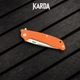 Ніж Складний Karda J011 Orange - изображение 4