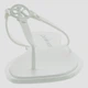 Женские вьетнамки для пляжа Calvin Klein Edhen 939432360 39.5 Белые (1159853402) - изображение 4