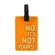 Адресна бирка Travelite Accessories Travelite Orange No It's Not Yours TL000015-923 - зображення 2