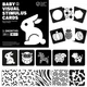 Карточки Монтессори для визуальной стимуляции и дошкольного образования 1-3 месяцев 20 карточек - изображение 1
