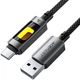 Кабель ACEFAST C21-04 USB 2.0 Type-C M 1.2 м 60W для зарядки та передачі даних (654A289F8C56) - зображення 1
