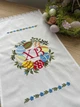 Рушник великодній з вишивкою vishivano4ka 01 32*60 білий - зображення 3