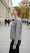 Блуза inDresser XL Сірий (IN-F0838Я028З-Gray) - зображення 4