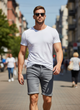Шорты H&M W27 Серый (HM-0478992-2-Gray) - изображение 7