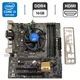 Комплект: Материнська плата Asus B150M-C / Intel Core i3-6100 (4 ядра по 3.7 GHz) / 16 GB DDR4 / Socket LGA 1151 / Задня заглушка б/в - зображення 2