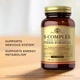 B-комплекс с витамином С для борьбы со стрессом Solgar, B-Complex with Vitamin C Stress Formula, 100 таблеток - изображение 4