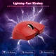 Ігрова бездротова миша ATTACK SHARK X11SE 59 г | PixArt PAW3311 | Tri-Mode 2.4G / Bluetooth / USB | до 18 000 DPI (червона) - зображення 3