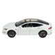 Машинка металлическая Tesla Model S Electrocar Тесла Модель S Электрокар белая 1:24 зарядная станция звук свет отч двери капот багажник резина колеса 18,5*7,2*5см (AP7713) - изображение 3