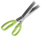 Ножиці кухонні для нарізки зелені Shredder scissors - зображення 1