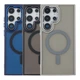 Чехол TPU Space Magnetic Color with Magsafe для Samsung Galaxy S25 Ultra 5G Dark Purple - изображение 2