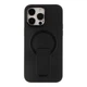 Чохол Premium TPU+PC FlexGuard Magnetic Ring Stand для iPhone 14 Pro Max Deep Black - изображение 1
