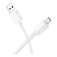Кабель USB Hoco X113 Micro 2.4A Бiлий - зображення 1