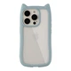 Чохол Premium TPU+PC Cat Ears Case для iPhone 15 Pro Blue - изображение 1