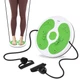 Диск здоровья для талии Cornix Twisting Waist Disc с эспандерами XR-0446 White/Green - изображение 1