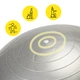 Мяч для фитнеса (фитбол) Cornix 55 см полумассажный Anti-Burst XR-0463 Silver - изображение 2