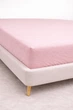 Простынь на резинке Ecotton Фланель 180х200 Зимняя коллекция Super Soft SB-153 Pink (2100024426003) - изображение 1