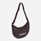 Спортивная сумка багет седло женская средняя Adidas Linear Essential Graphic Pouch KD2182 Коричневая (4068822591171) - изображение 5