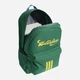 Рюкзак спортивный тканевый 27 л вмещает формат А4 Adidas Tiro Graphic Backpack Ii KD9876 Зеленый (4068805210891) - изображение 4
