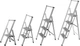 Драбина Wenko алюмінієва 4-ступенева Сіра (4008838601006) - зображення 9