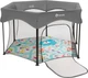 Манеж игровой Lionelo Roel Plus Grey Multicolor (LO-ROEL PLUS GREY MULTICOLOR) - изображение 2