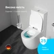 Унітаз-компакт Am.Pm Flash CLA8600SC з сидінням Soft Close дюропласт - зображення 4