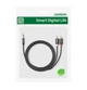 Аудіокабель UGREEN AV116 3.5mm Male to 2RCA Male, PVC, 5m Black - зображення 2