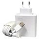 Универсальный адаптер быстрой зарядки USB Type-C 120W для телефона планшета ноутбука, Сетевое зарядное устройство 120W QC 3.0 USB Type A, кабель в комплекте - изображение 7