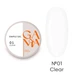 Гель для наращивания ногтей (прозрачный) Simple gel 001 Clear GA&MA (GÉMELY), 30 мл - изображение 3