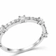 Каблучка срібна доріжка з фіанітами Silver Style 18.5 р. (10411.25 sku:2300102655428) - зображення 2
